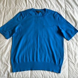 Banana Republic work to after work short sleeve sweater